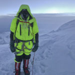 Kuntal Joisher on the summit ridge of Mt Everest on May 23rd